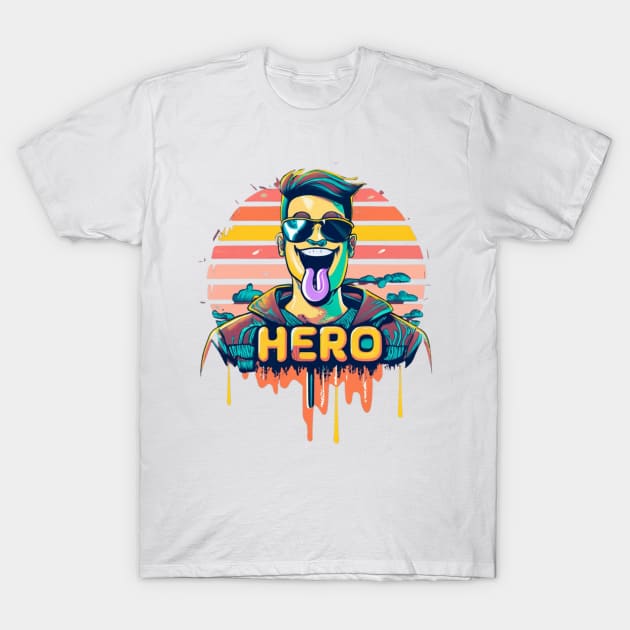 Hero facen T-Shirt by presstex.ua@gmail.com